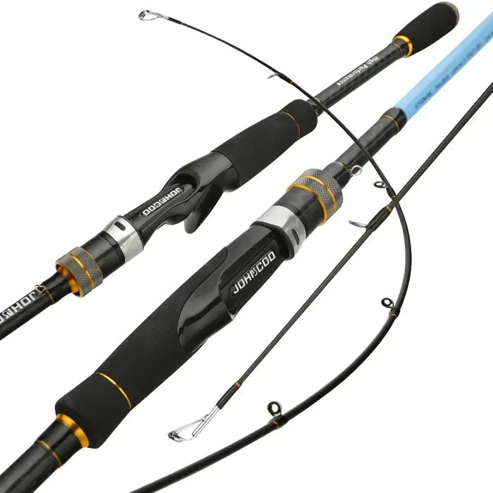 Canne à pêche action rapide ultralégère et vive de 1.92 ou 2.1m, accessoire à 2 sections, adapté au