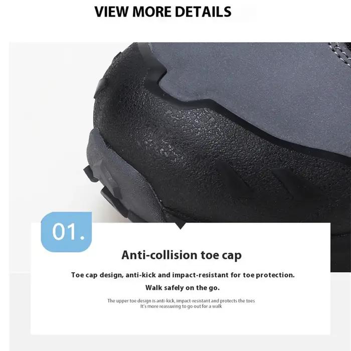 HUMTTO chaussures de randonnée d'escalade en plein air pour hommes 2025 hiver baskets montantes anti