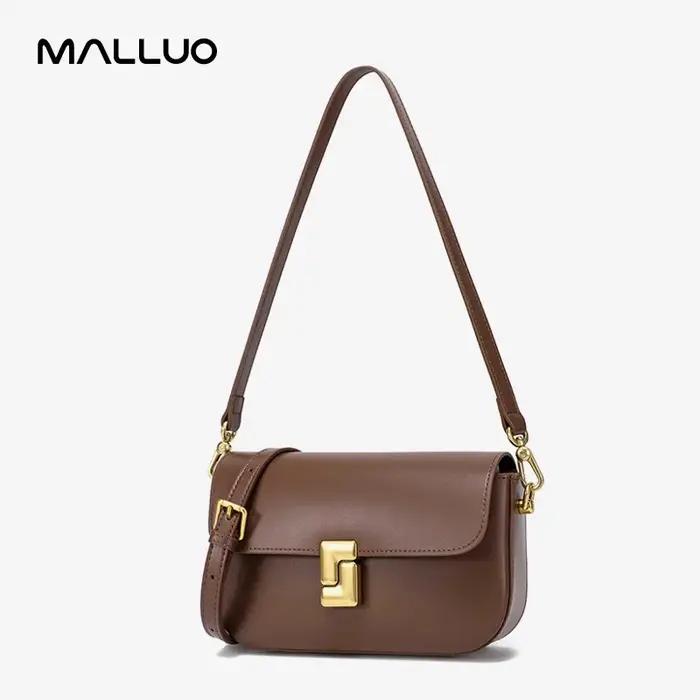 Sac à bandoulière en croûte de cuir pour femmes, petits sacs carrés de marque tendance, sac à main d