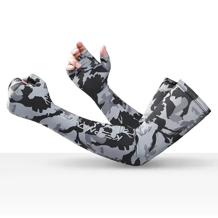 Manchons de cyclisme pour hommes et femmes, Cool d'été, manchette, fitness en plein air, gant de Cam