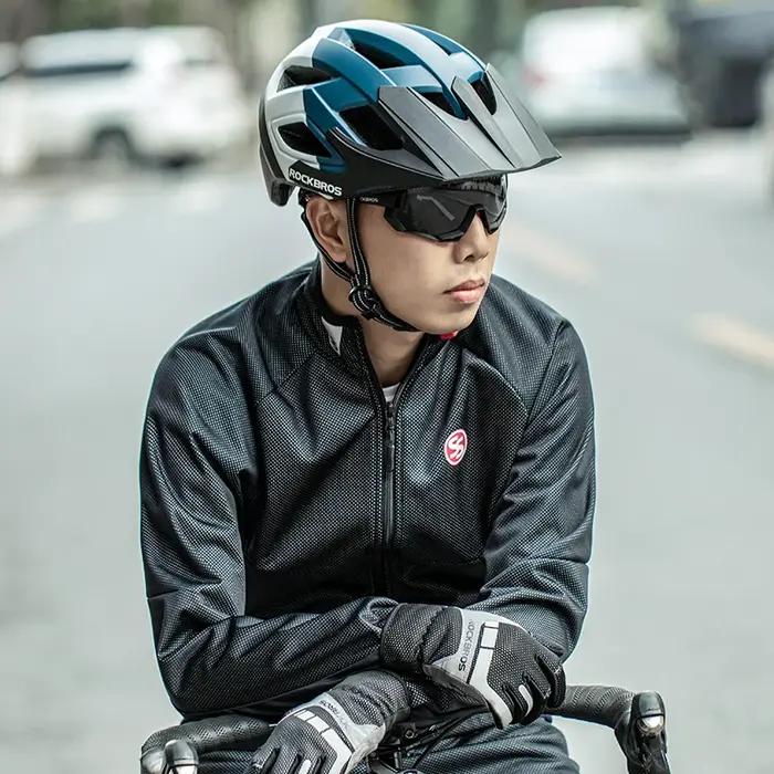 Casque vélo ROCKBROS respirant antichoc VTT route sécurité e-bike cyclisme Aero équipement hommes femmes