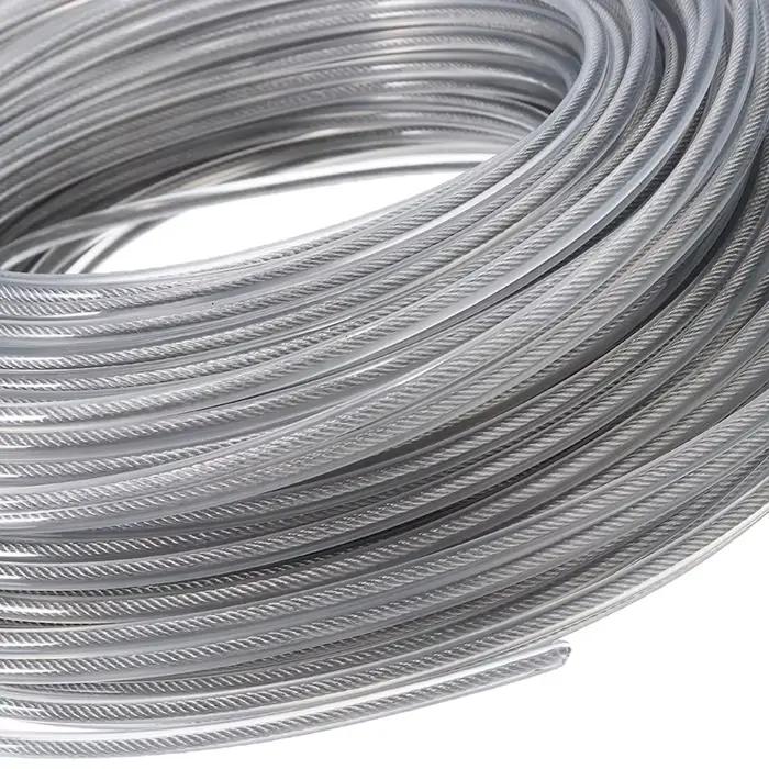 LUSQI-Fil d'acier en nylon pour débroussailleuse, 5m/10m/15m, fil de rechange pour tondeuse à gazon