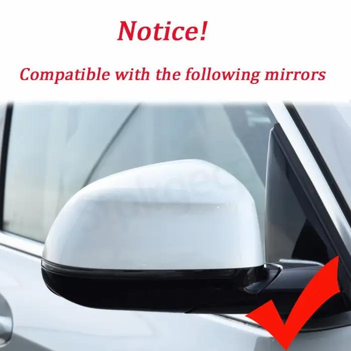 Pour BMW X3 G01 X4 G02 X5 G05 X6 G06 X7 G07 2018 2019 2020 M style noir rétroviseur couverture X3M L