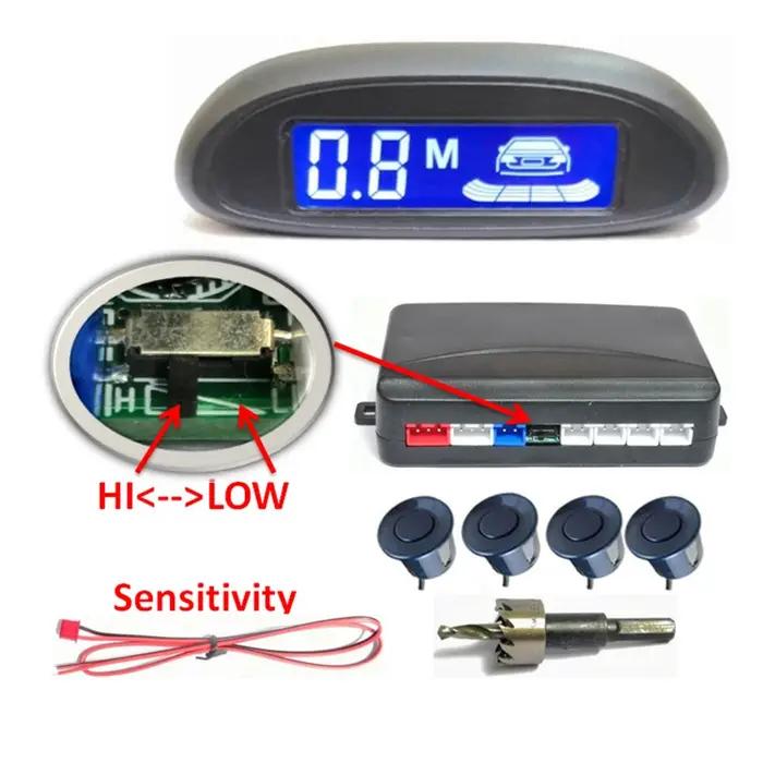 Kit de capteur de stationnement LED Parktronic pour voiture, Radar Multiple, affichage rétroéclairé,