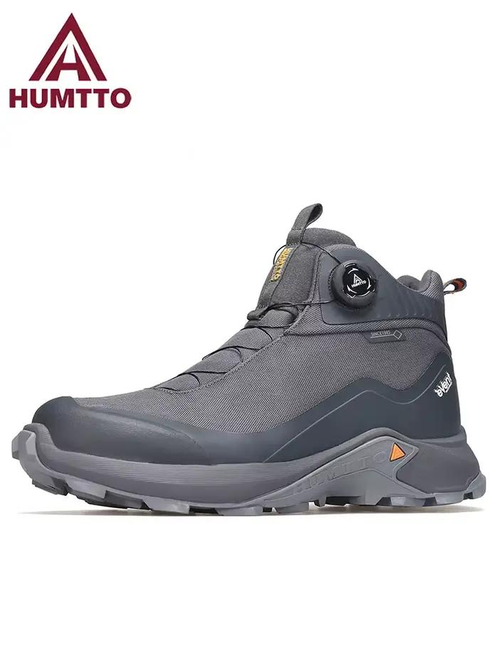 HUMTTO EVENT-Bottes de randonnée en plein air imperméables pour hommes, bottes de chasse, chaussures