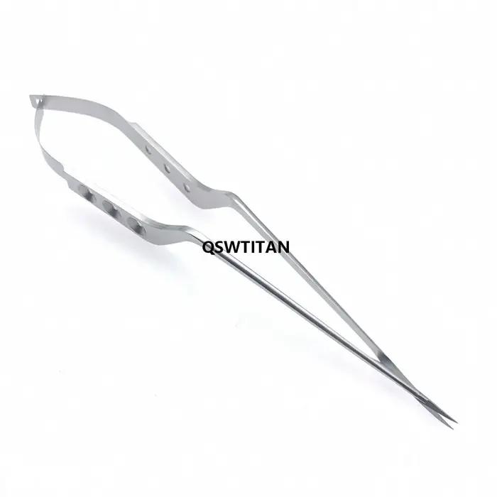 Micro ciseaux de neurocrurgie, Instruments microchirurgicaux en acier inoxydable, Micro ciseaux