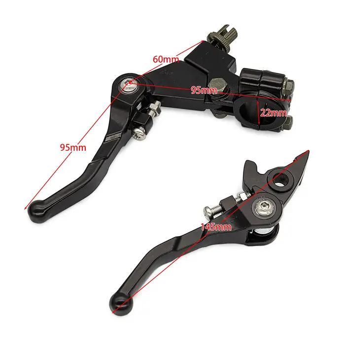 Jeu de leviers d'embrayage de frein pliants pour moto Pit, D343 Bike, Façades RL, 50cc, 110cc, 125cc