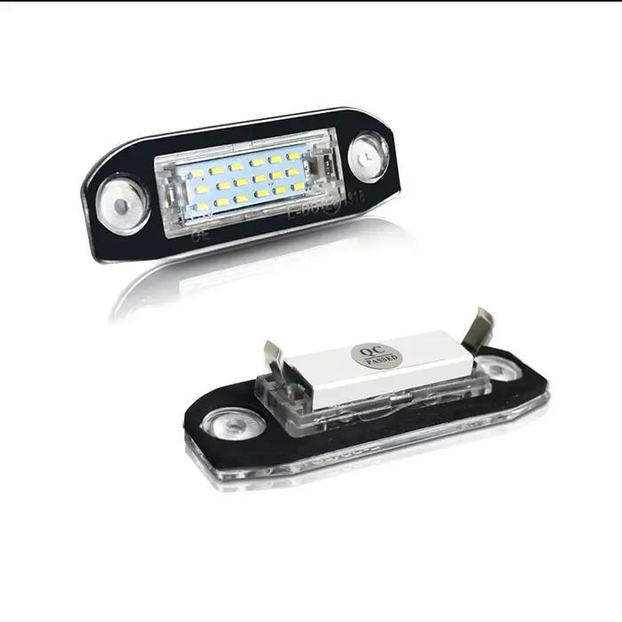 IJDM – lumière de plaque d'immatriculation LED Canbus, 2 pièces, pour Volvo S80 XC90 S40 V60 XC60 S6