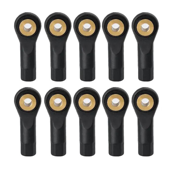 AXSPEED 10 pièces en plastique M2 M3 embout de tige rotule 19/26/27/30mm pour 1/10 RC voiture sur ch