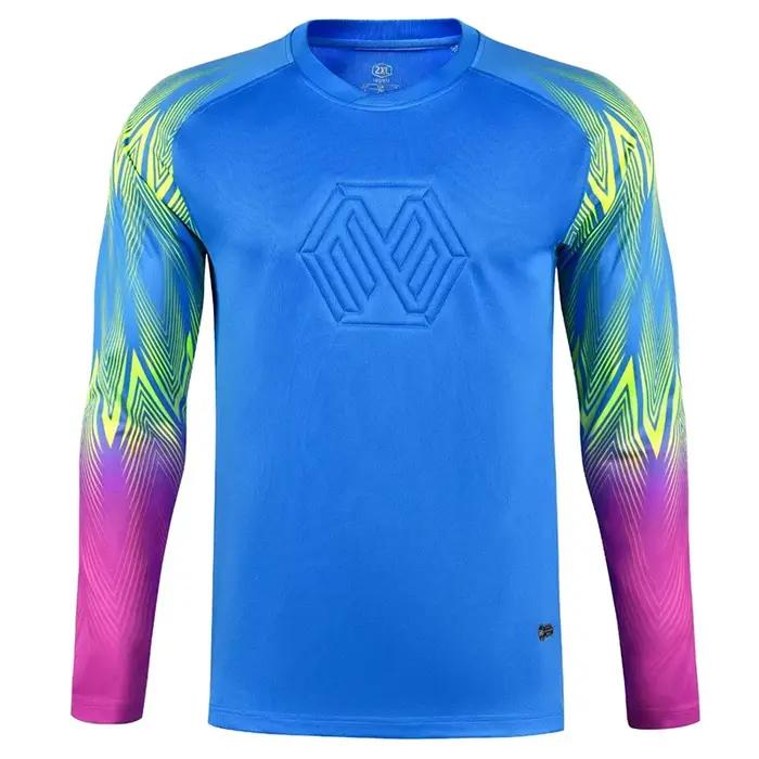 Maillot de gardien de but football homme adulte - Protection coudes haute performance - Rugby sport