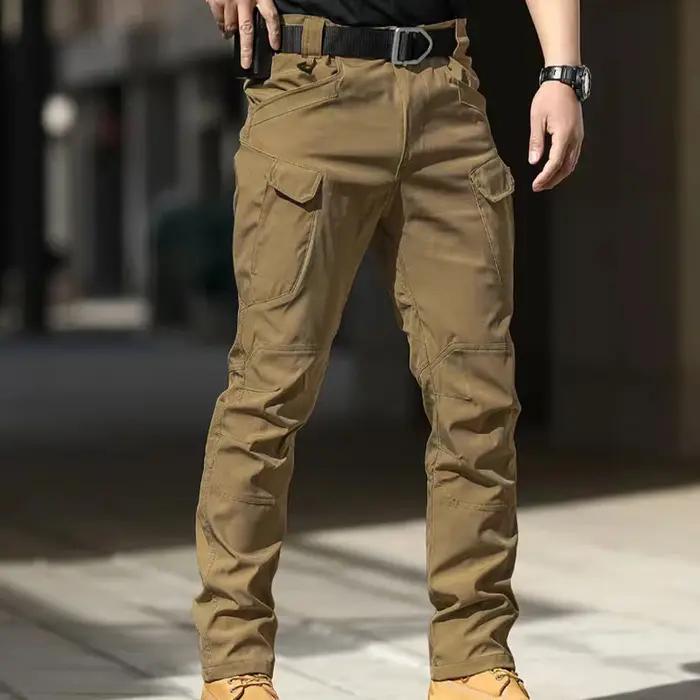 Pantalon cargo Softshell élastique pour hommes, pantalon de randonnée, de camping, d'escalade, de fi