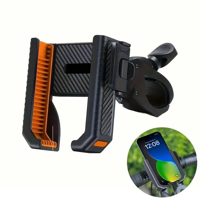 Support de téléphone de vélo guidon de moto clip de montage téléphone portable GPS antichoc pour téléphones 4.5 à 7.0 pouces occasions spéciales randonnées nocturnes