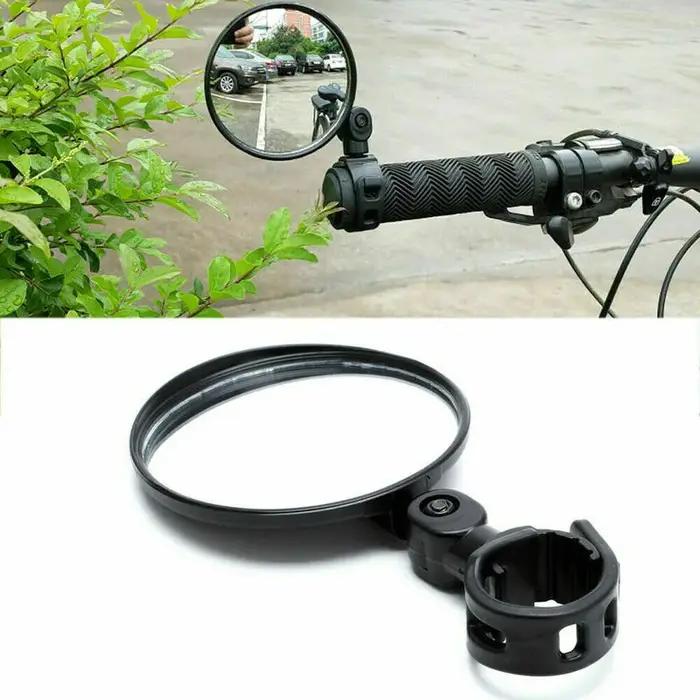 Rétroviseur universel réglable pour guidon de vélo, rotation à 360 °, miroir de vélo, moto, équitati