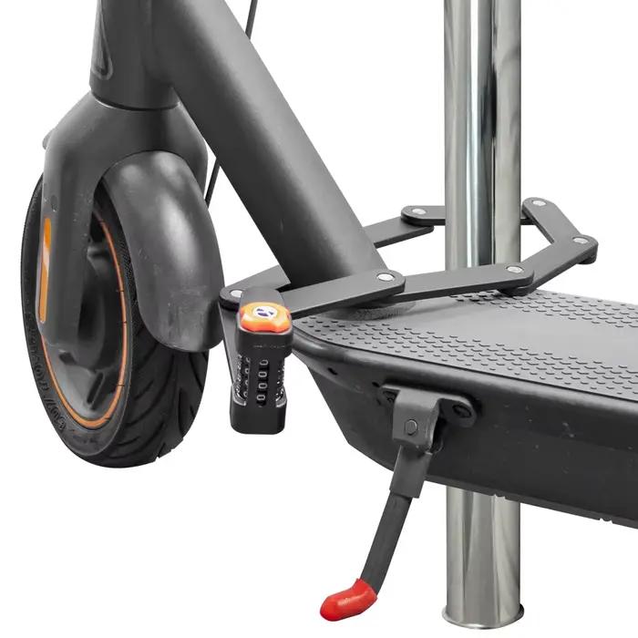 Serrure pliable antivol pour Scooter électrique, cadenas à câble de chaîne pour NinebotG30 G30D F20