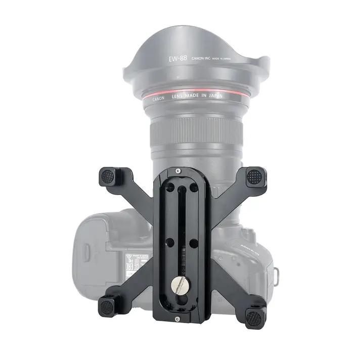 Niceyrig-Support de plaque de base quadrupède de type Arca pour appareil photo reflex numérique, pla