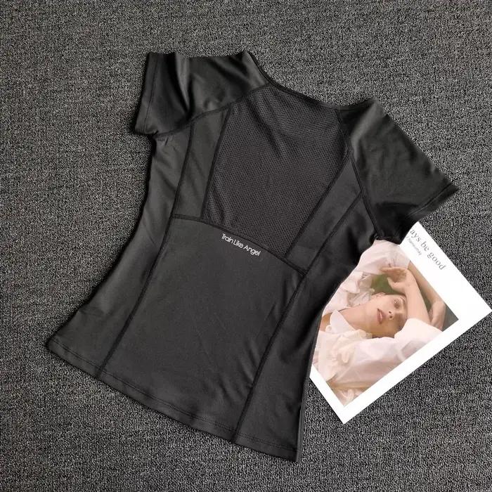 Chemise de sport de plein air pour femmes, vêtements de Yoga, T-Shirt de Fitness, de course, d'entra