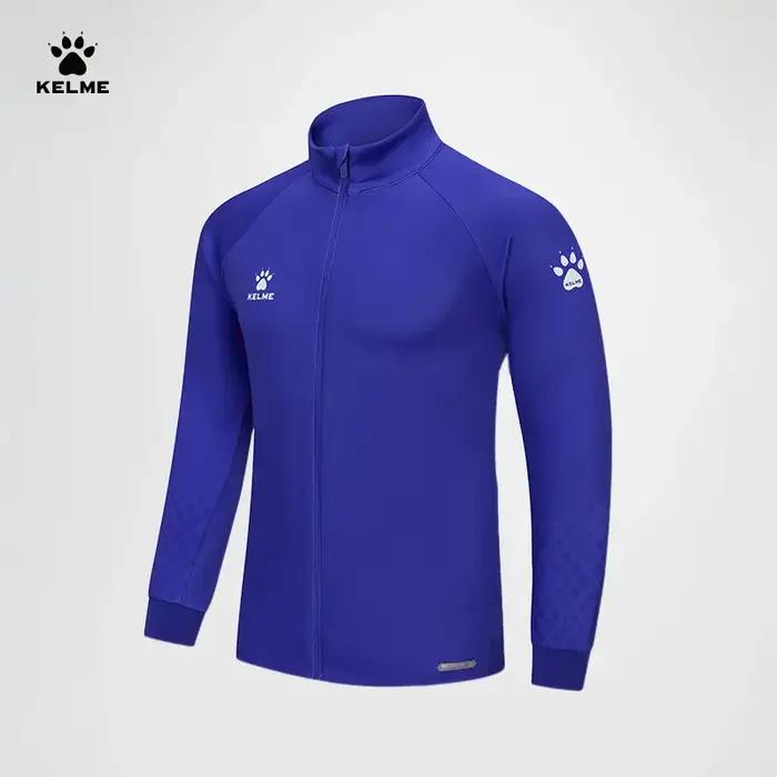 Veste d'entraînement football Kelme coupe-vent avec col montant pour running