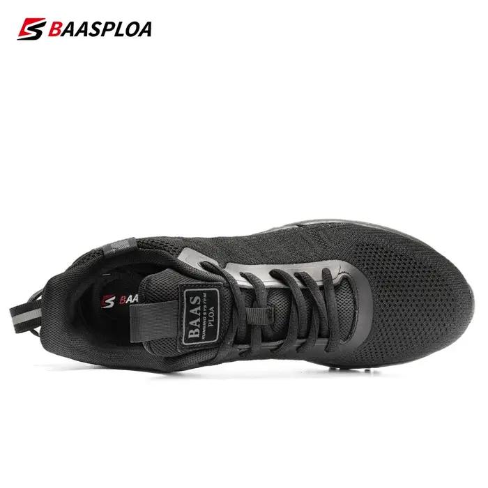 Baskets tennis homme Baasploa légères respirantes - Chaussures course professionnelles maille décontractées