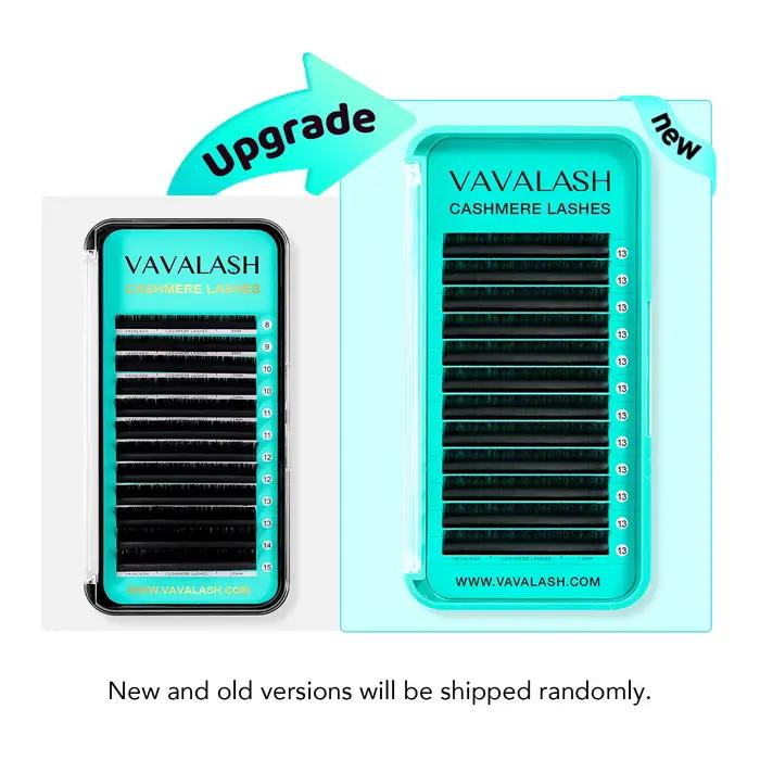 VAVALASH Vente en gros 5 plateaux/ensemble Cils en cachemire Volume naturel Extensions de cils class