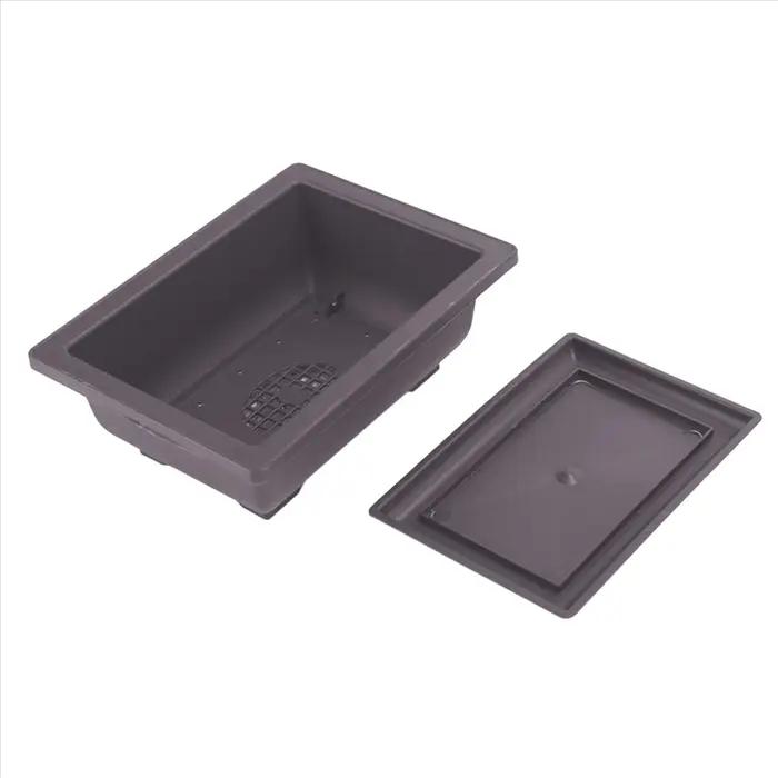 Pots d'entraînement à bonsaï avec escalade, pot de plantes en plastique, pot Lauren pour jardin, cou