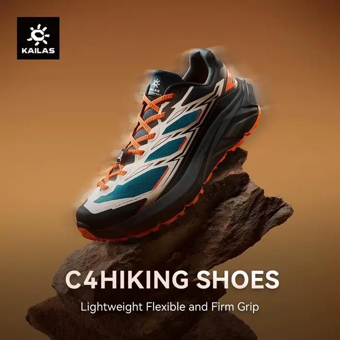 Chaussures randonnée montagne KAILAS C4 Vibram homme - Imperméables légères confortables - KS 2513114