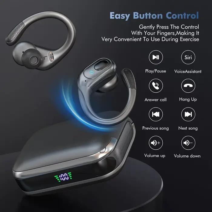 BX31 TWS casque sans fil suppression du bruit écouteur de jeu Bluetooth 5.4 HIFI Sport écouteurs mus