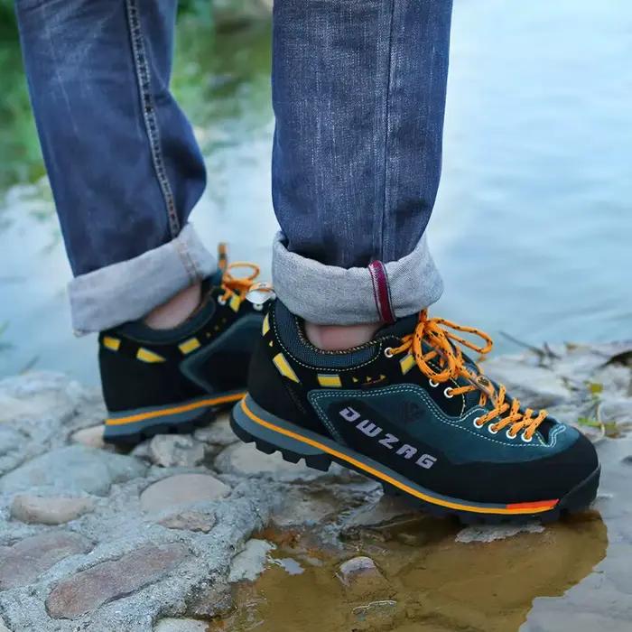 Chaussures de randonnée imperméables pour hommes - Escalade et trekking mode, confort optimal