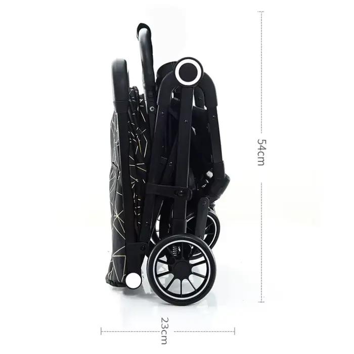 Poussette de voyage portable pour enfants, facile à ranger, poussette de voyage légère, poussettes p