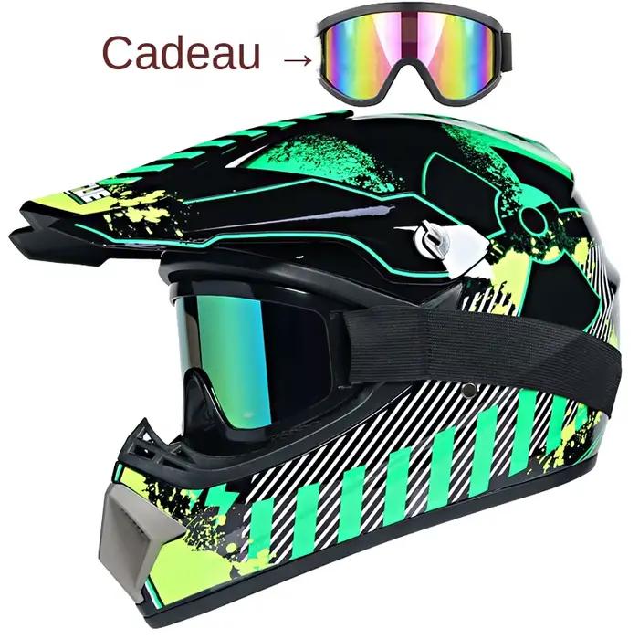 Casque de moto pour enfants, tout-terrain, pour la descente, AM ou DH cross
