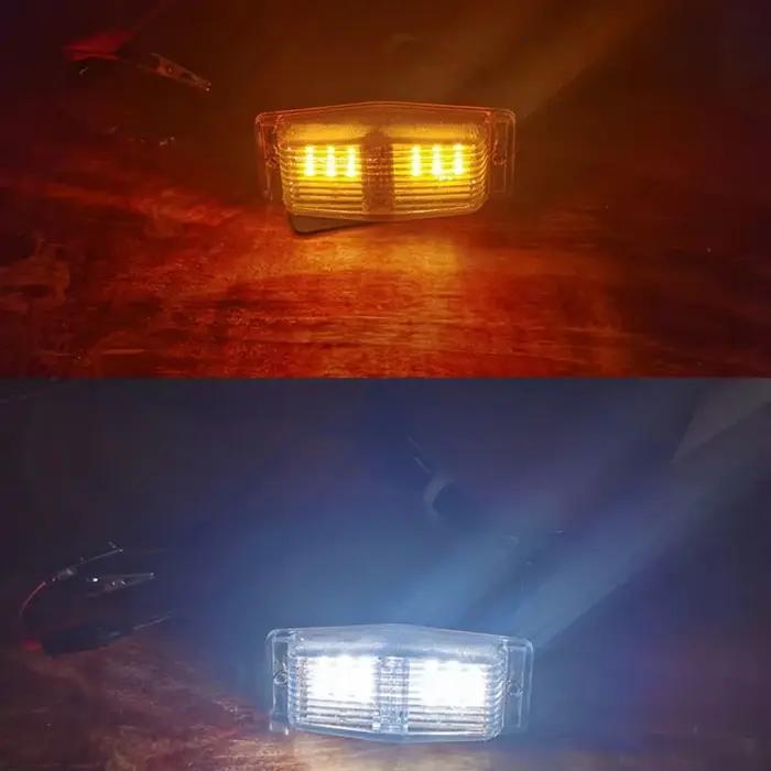 1/2/5 pièces ambre blanc LED camion Scania calandre lumières DAF calandre lampe pour Volvo calandre