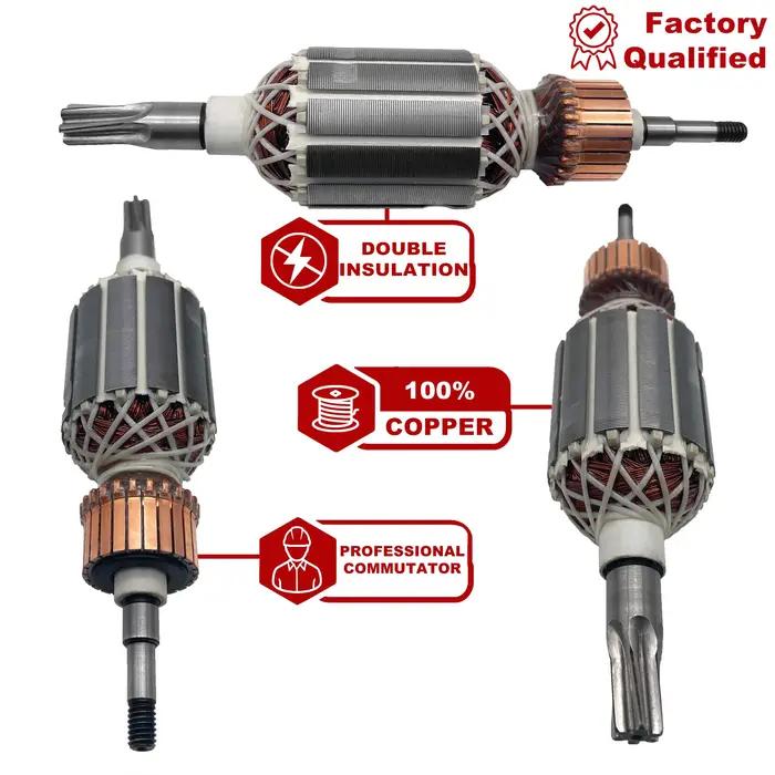 AC 220V 240V HR4001 HR4001C HR4010C Induit Rotor pour MAKITA HR4011C HR4001CX Marteau Perforateur Pi