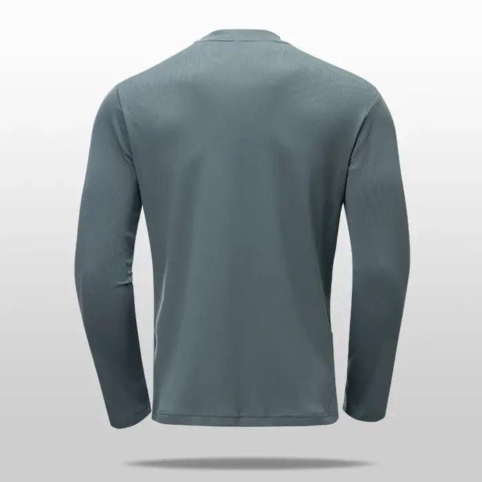 SBWL automne haute qualité hommes course fitness tenue de ville à manches longues T-shirt affaires d