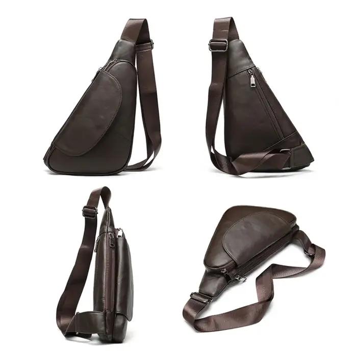 Hest ag ew en cuir véritable, pour l'extérieur, à porter sur l'épaule