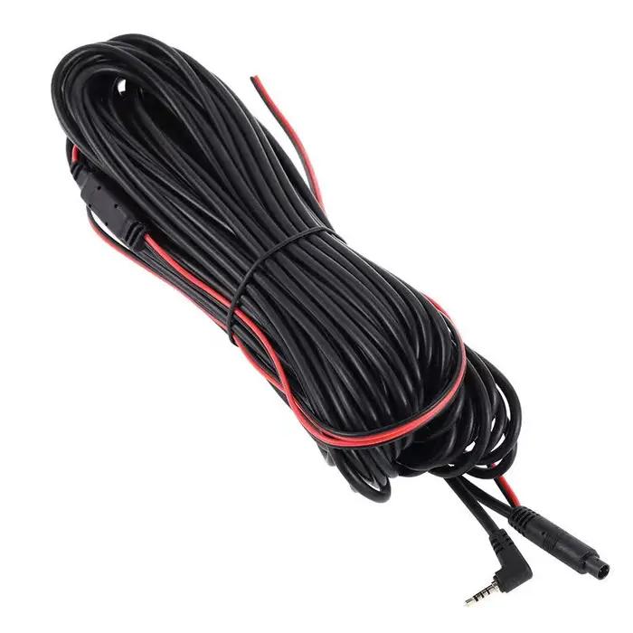 Câble d'extension auxiliaire USB 5 broches 2,5 mm 6M/10M pour caméra de recul de voiture, filtre de