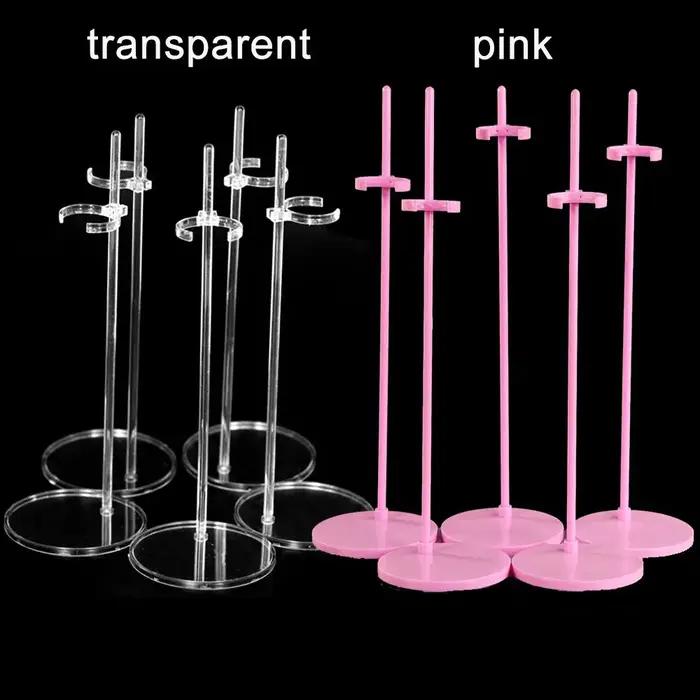 Support de jeu transparent pour 1/6 poupées, accessoires de 30cm