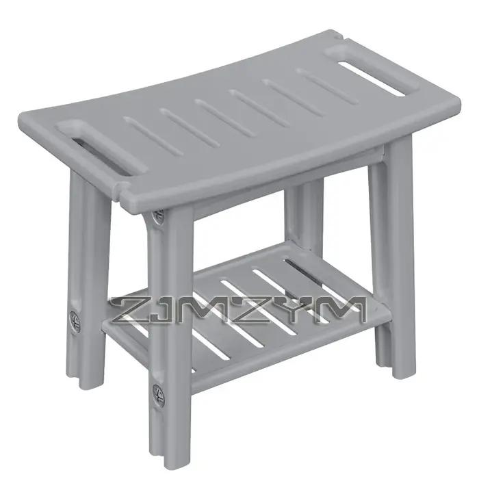 Tabouret de douche pliable et antidérapant pour femmes âgées et enceintes, banc de salle de bain, si