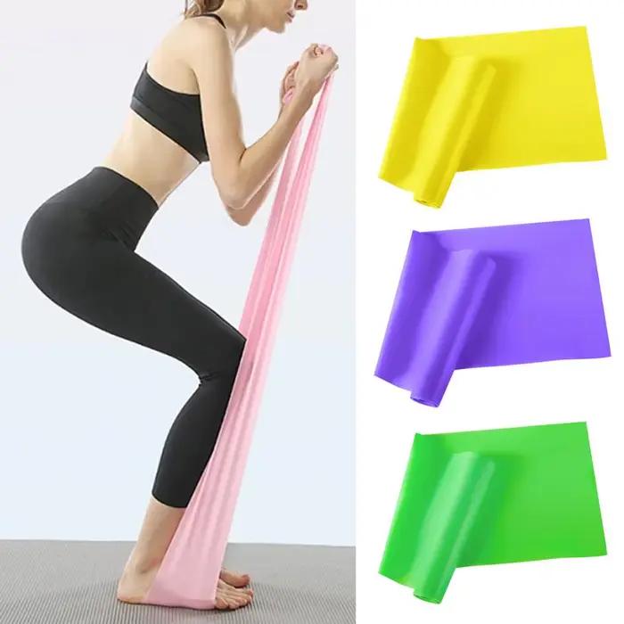 Bande élastique de sport à résistance multi-niveaux pour yoga musculation et rééducation thérapeutique entraînement physique intensif et récupération amélioration de la force flexibilité et équilibre