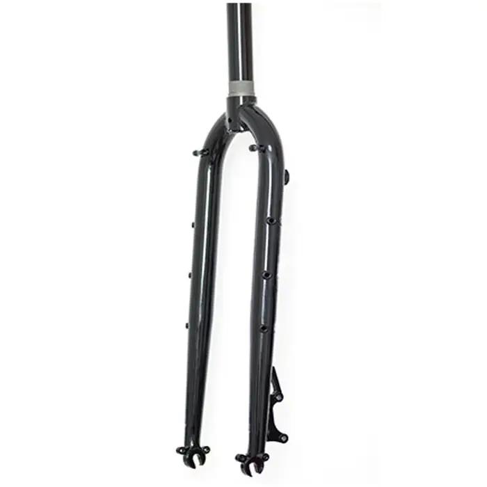 Fourche de vélo de randonnée en acier, accessoires de vélo, 26/27, 5, 29 pouces, 28.6mm