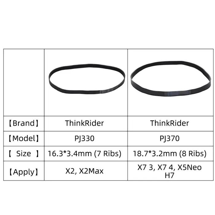 THINKRIDER A1 X5 X7 X2max XXPRO formateur ceinture en caoutchouc réparation spéciale pièces de recha