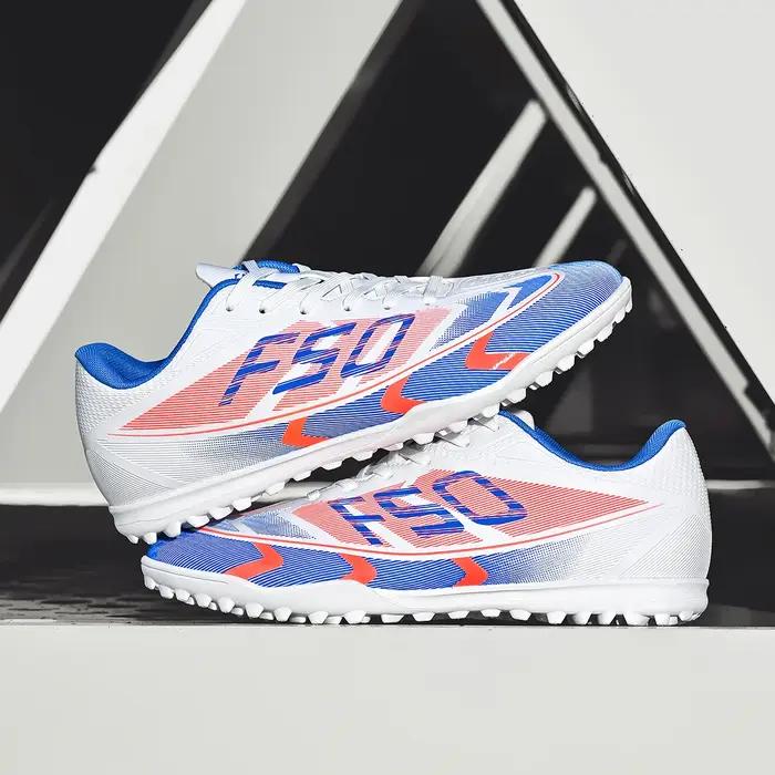 Chaussures de football pour hommes, chaussures de sport TF pour adultes, chaussures de football légè