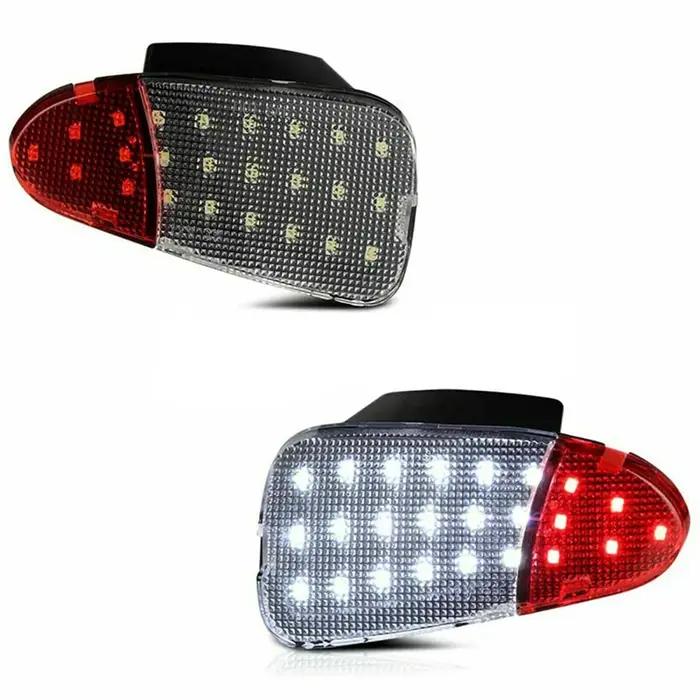 1 paire de panneau de porte intérieure LED, lampe de courtoisie pour accessoires de voiture légers 1