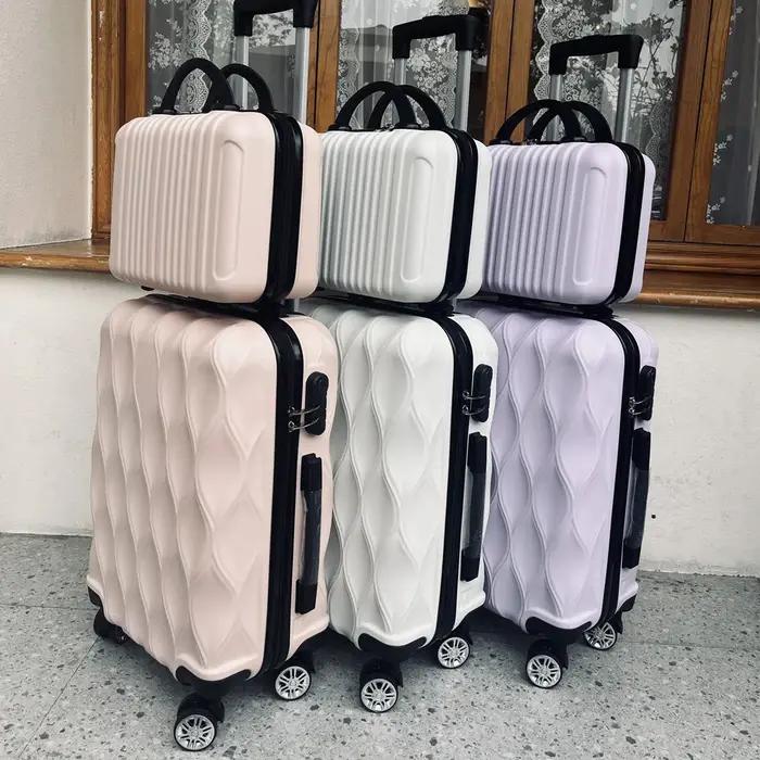 Ensemble de bagages 2 pièces, valise cabine 20 pouces, petit ensemble de valises portables 14 pouces