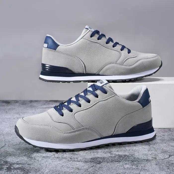 Chaussures de course légères en cuir pour hommes et femmes, baskets unisexes chaudes, chaussures de