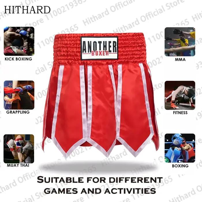 Muay Thai Shorts rubans de Lotus Shorts de boxe hommes femmes enfant Kickboxing pantalon enfants adu