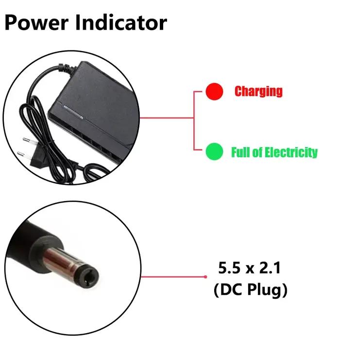 Chargeur intelligent 36V 48V 60V 72V pour vélo électrique 10S 13S 16S 20S recharge rapide prise UE occasionnel et régulier