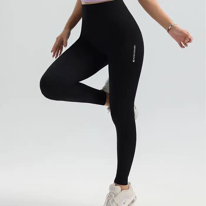Pantalon de Yoga taille haute femme - Fitness coupe serrée séchage rapide - Vêtements sport confortables