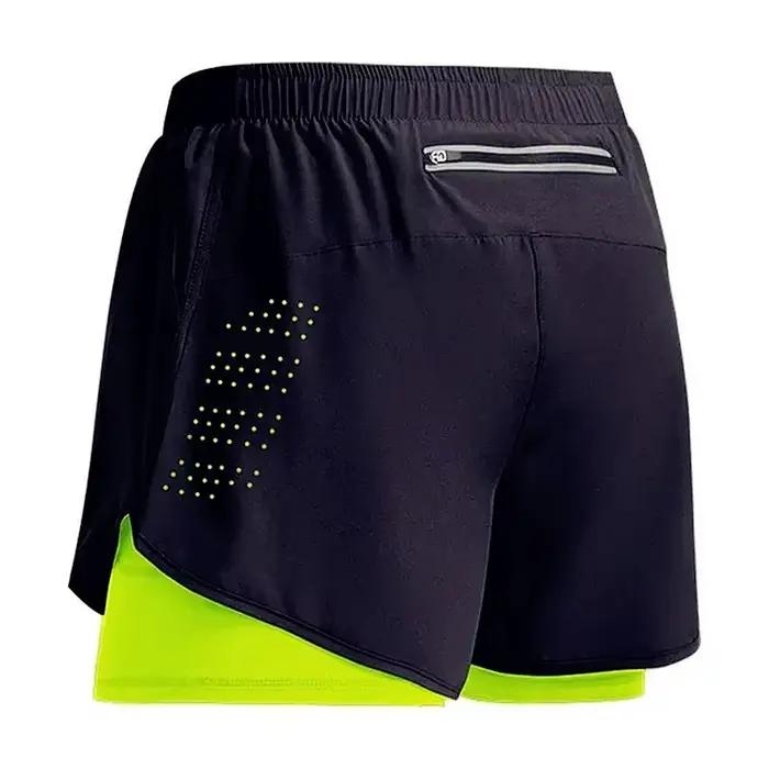 Nouveaux shorts de sport pour hommes 2026 – Shorts d'entraînement 2-en-1 à séchage rapide pour la gy