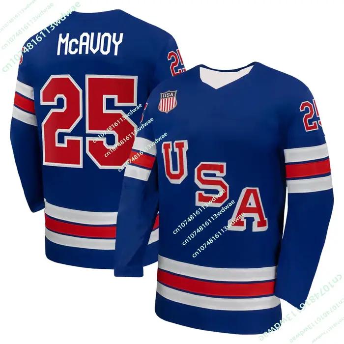 Nouvelle Arrivée 2026 – Maillot de Hockey sur Glace USA – Kit Spécial pour Fans de Hockey Américain