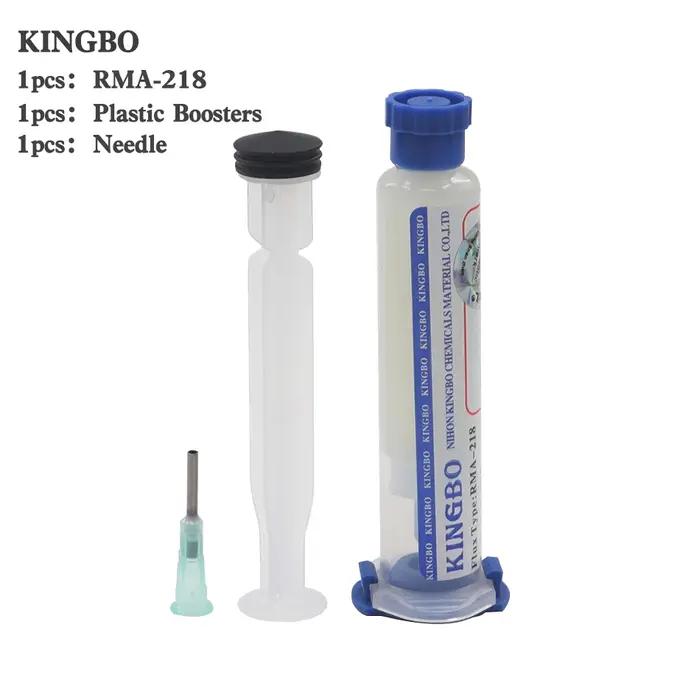 KINGBO RMA-218 original 10cc, flux de haute qualité, sans nettoyage, livraison gratuite par aiguille