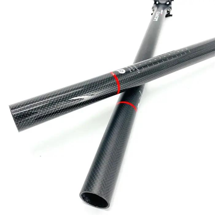 Litepro pour vélo Birdy tige de selle en Fiber de carbone 34.9mm 580mm pour vélo pliant Birdy tige d